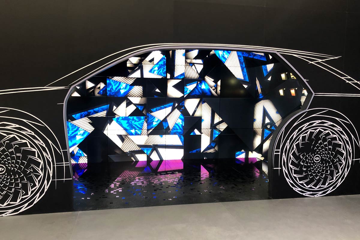 antiboring units, interaktives Exponat für Hyundai, IAA